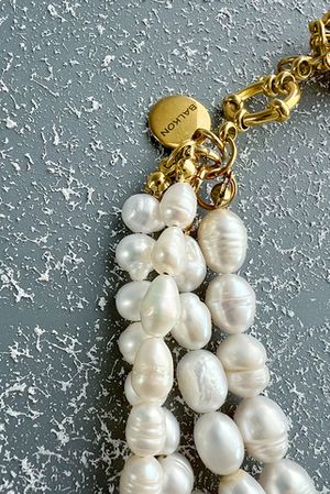 Колье Tres Pearl