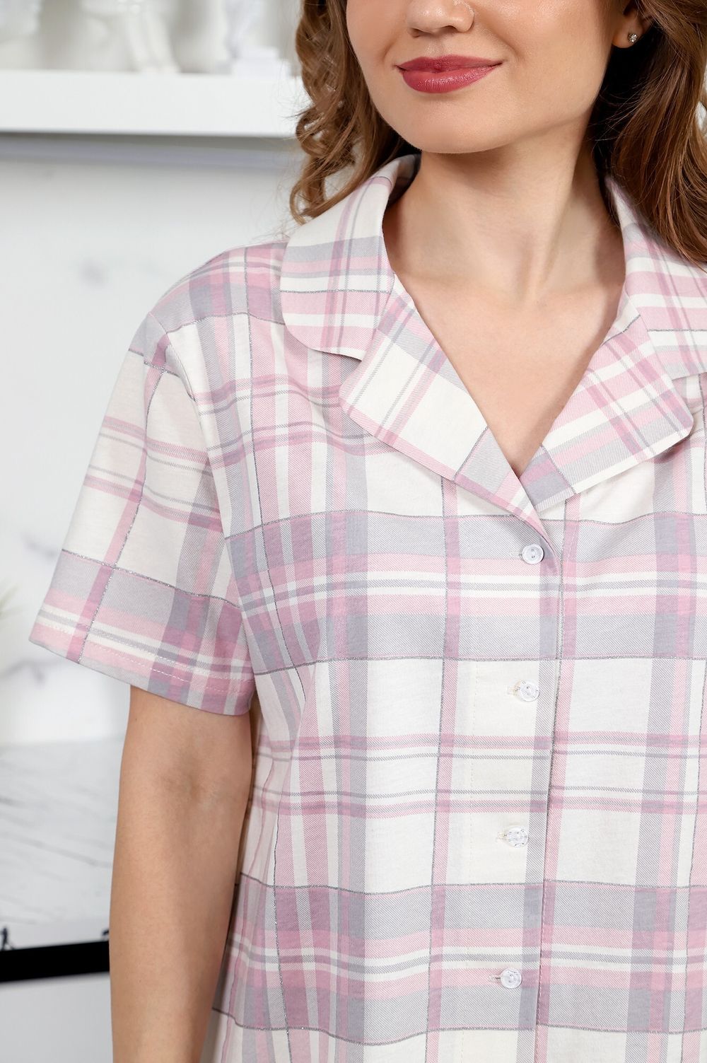 Пижама Шик-1 Виотекс ПУДРОВЫЙ