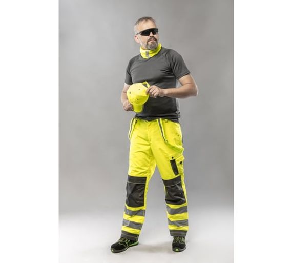 Брюки сигнальные желтые WERSE Högert, арт. HT5K364