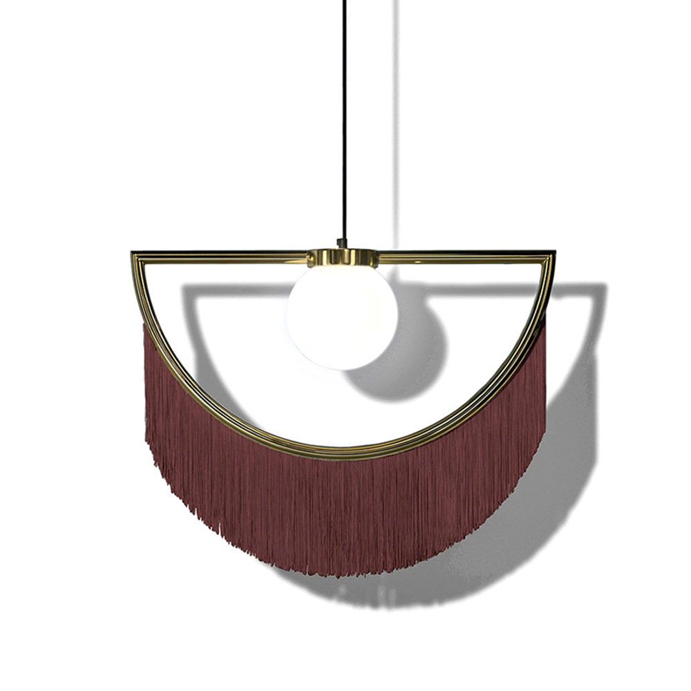 Pendant design lamp  Wink by Houtique (Burgundy)