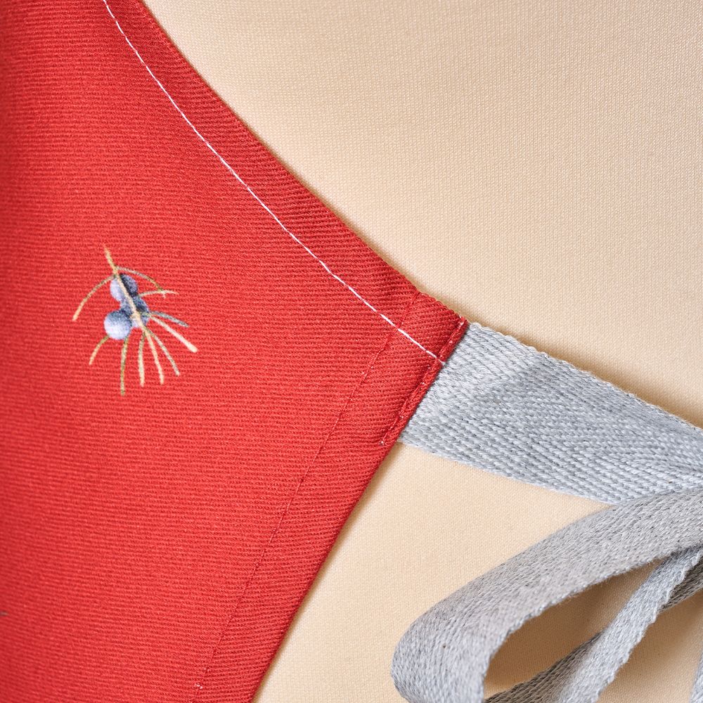 ФАРТУК "МОРОЗКО. СНЕГИРИ",60Х70СМ ,100% ХЛОПОК,ТВИЛ