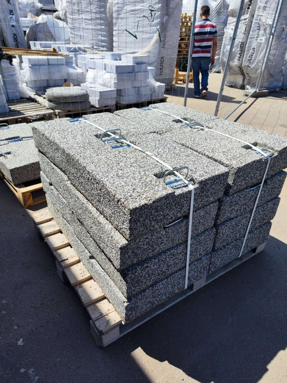 Плита утяжелительная с ручками 500х500х150 мм