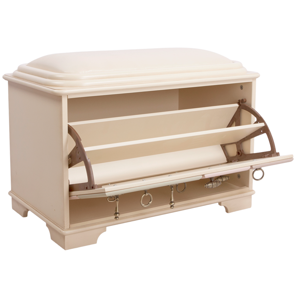 Банкетка Пандора 1 с обувницей Акварель