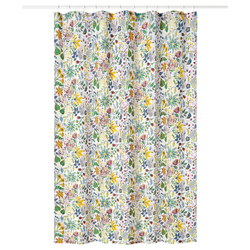 IKEA STRANDLUMMER  (ИКЕА СТРАНДЛУММЕР)  -  Занавеска для душа, разноцветная, 180x200 см