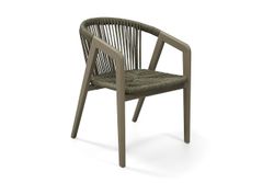 "Будапешт" стул из искусственного ротанга, цвет серый