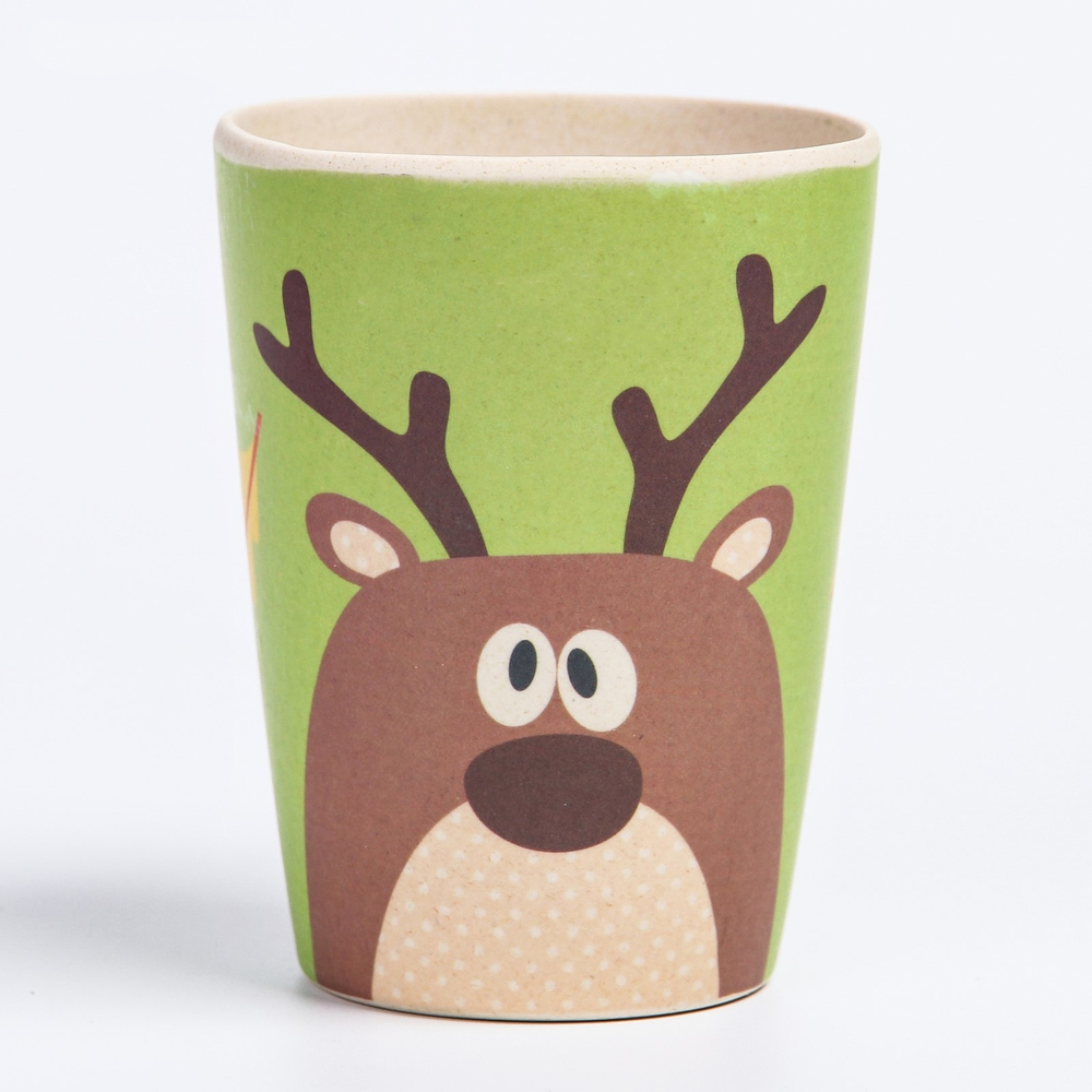 4645247 Стакан из бамбука, рисунок МИКС