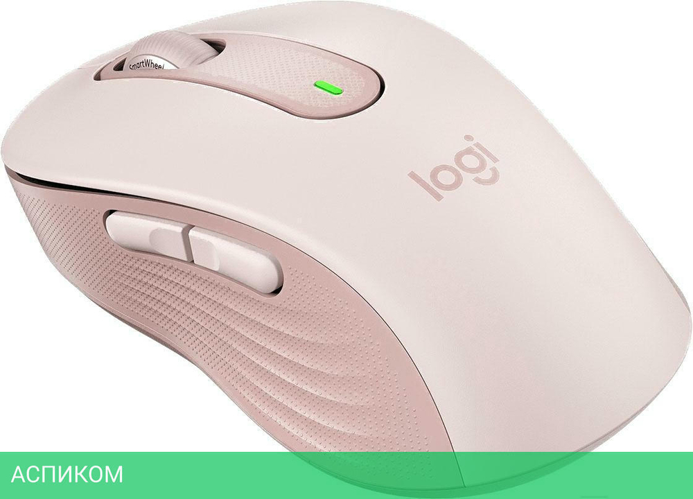 Мышь Logitech M650 Signature Bluetooth Mouse Rose (910-006254)
