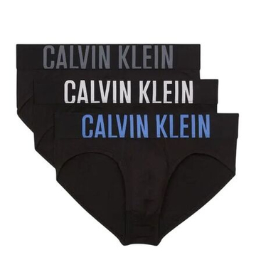 Мужские спортивные боксеры Calvin Klein Boxer Briefs Intense Power Hip 3P - black/grey/white/blue