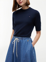 Женская расклешенная юбка средней длины - TOMMY HILFIGER