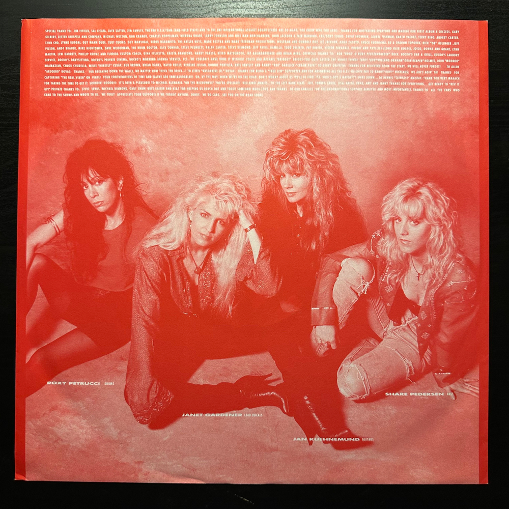 Vixen - Rev It Up (Европа 1990г.)