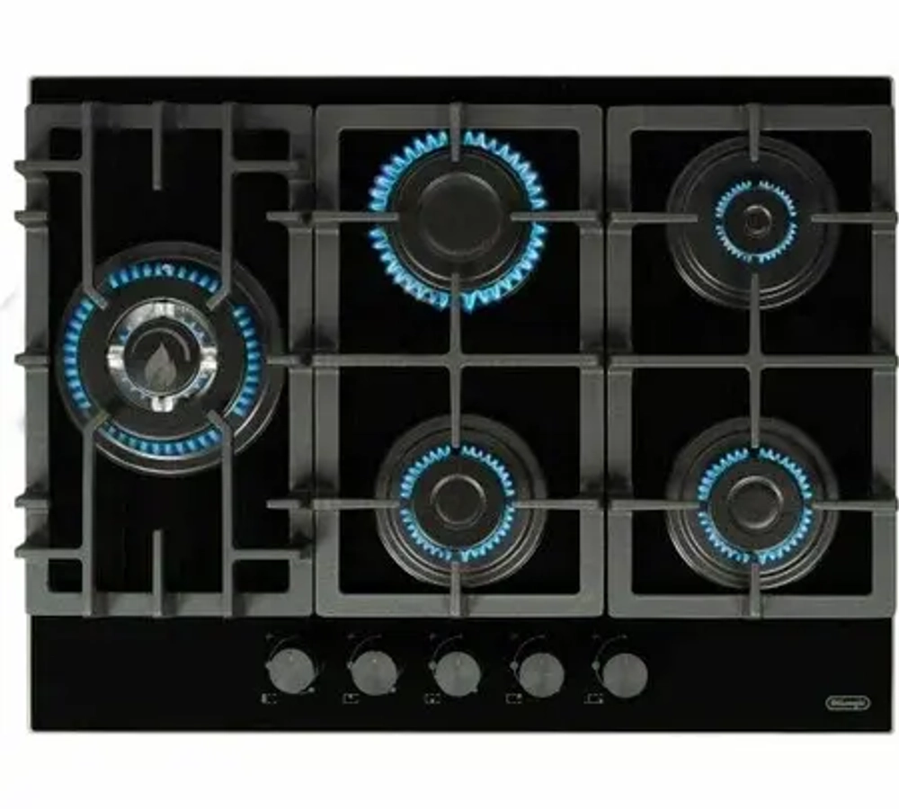 Встраиваемая газовая панель DeLonghi GERMANA 7GW NB (q)