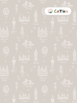 Постельное белье Milky Garden "Foggy Albion" семейное  Наволочка 50х70 см 2 шт  Простынь  240х215 см  Пододеяльник 145х215 см(2шт)