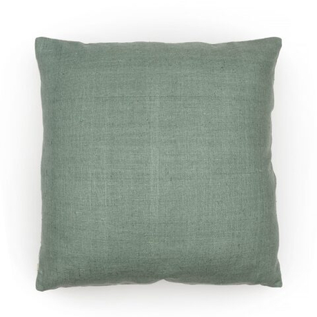 Подушка at5 English Home 45x45 Белый / Зеленый