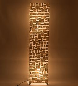 34-018 Светильник из перламутра «Башня» 150см