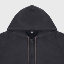 Худи на молнии Yeezy x Gap Unreleased H14B Poetic Black