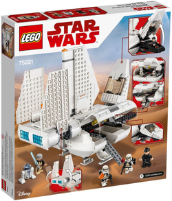 LEGO Star Wars: Имперский посадочный шаттл 75221 — Imperial Landing Craft — Лего Звездные войны Стар Ворз
