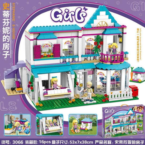 Конструктор Girls " Дом Стефани ", 659 дет.