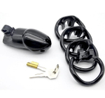 Насадка пояс верности мужская с замочком Forward черный