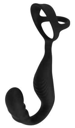 Стимулятор простаты и промежности с кольцом на пенис 540228ON