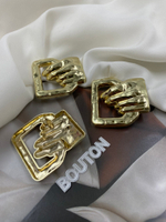 Пуговицы Скиапар. "Рука" глянцевое золото