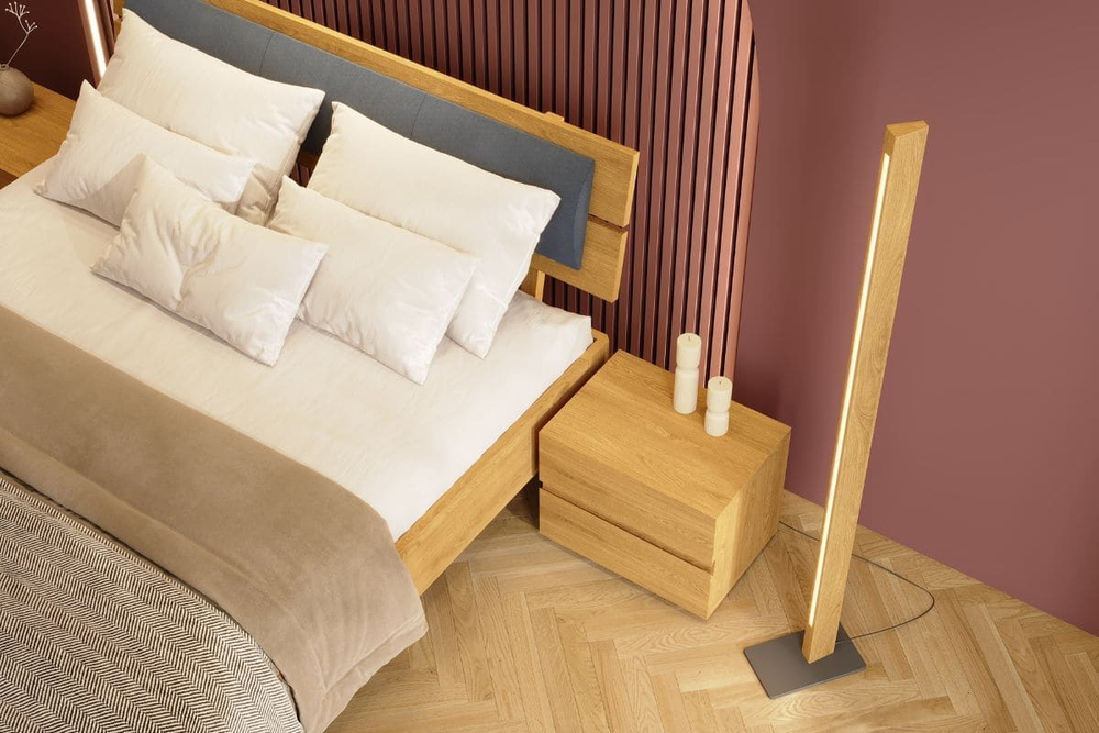 Спальня из массива дуба Баямо