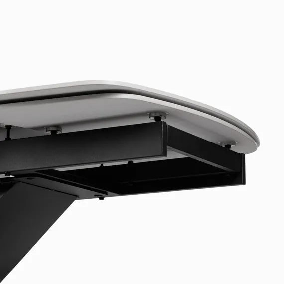 Раскладной стол Flormere 180-260x90 см, белая керамика