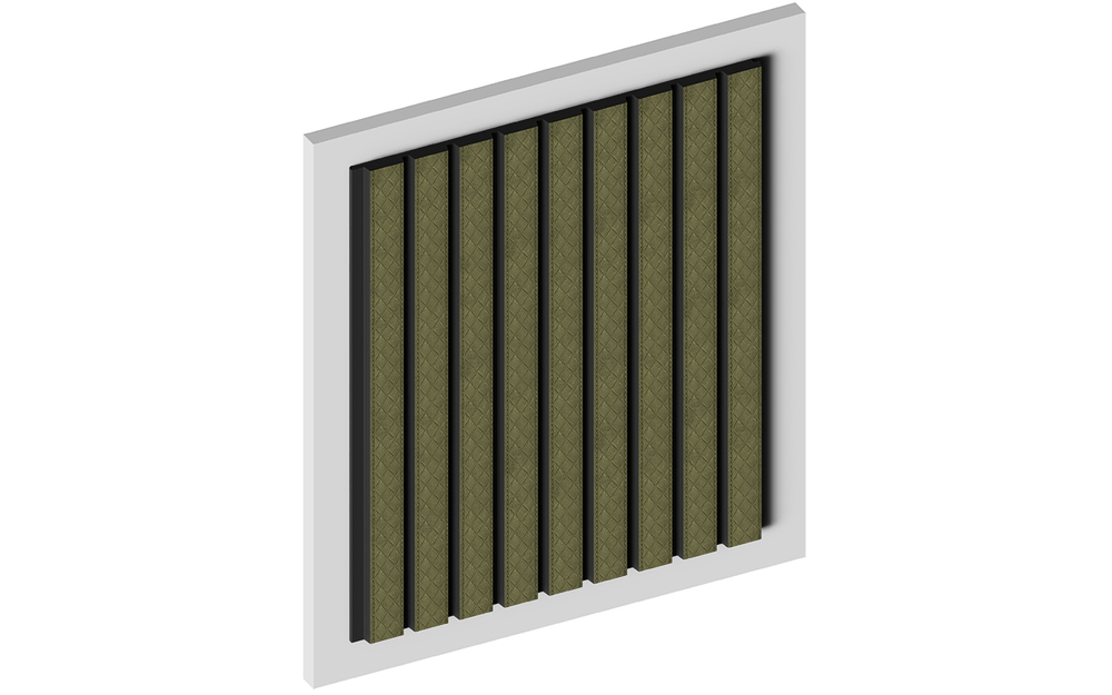 Стеновая панель HiWood декорированная, 270x12 см