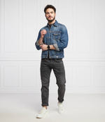 джинсовая куртка dillon GUESS - голубой(M2GXN1 D2IU0)