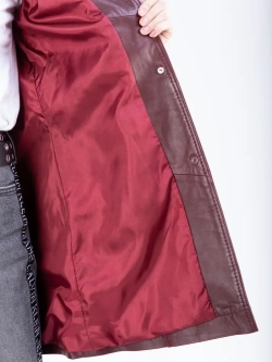 Плащ женский кожаный натуральный Турция