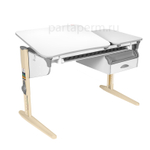 Растущая парта Дэми СУТ 45 с лотком и тумбой ТСН.07 (1200×565 мм)