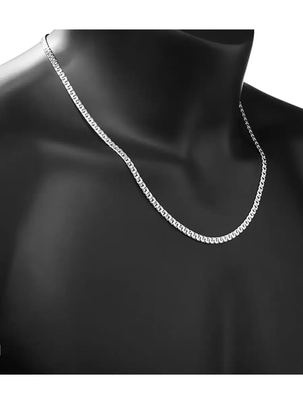 Серебряная цепочка Бисмарк