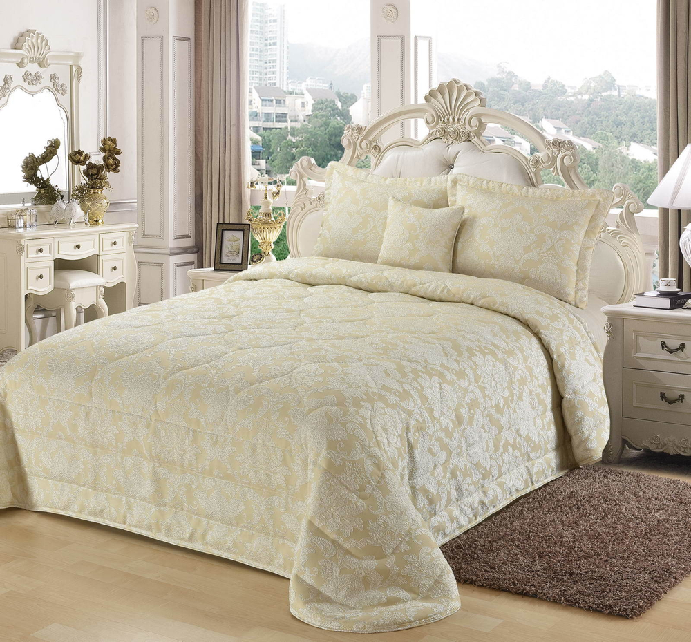 Покрывало 240х260 Sofi De MarkO Сантана молоко