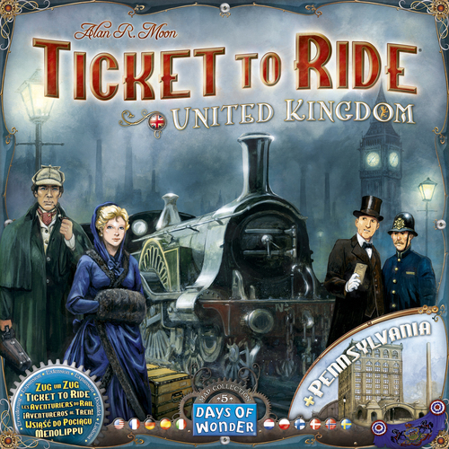 Ticket to Ride - Map Collection 5: United Kingdom & Pennsylvania