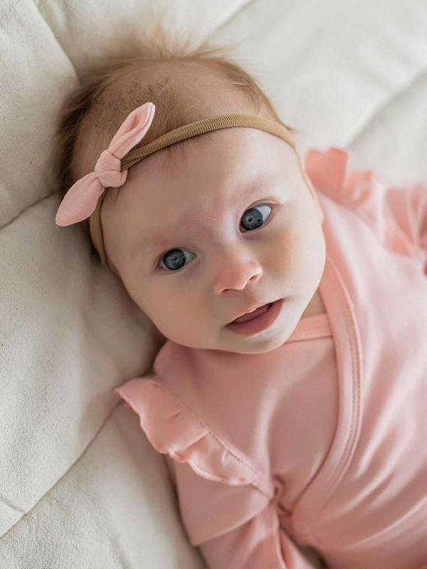 Повязка с бантиком 