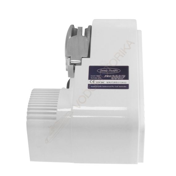 Лебедка 12V 800F для судов от 6 до 9 м или якорей до 14 кг