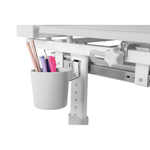 Комплект растущей детской мебели Fundesk Cantare парта + стул + выдвижной ящик + подставка + лампа