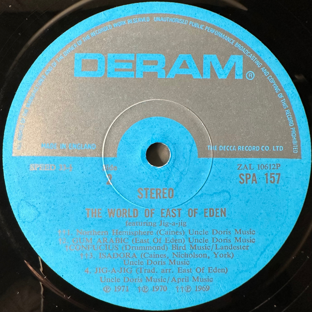 East Of Eden – The World Of East Of Eden (Англия 1971г.)