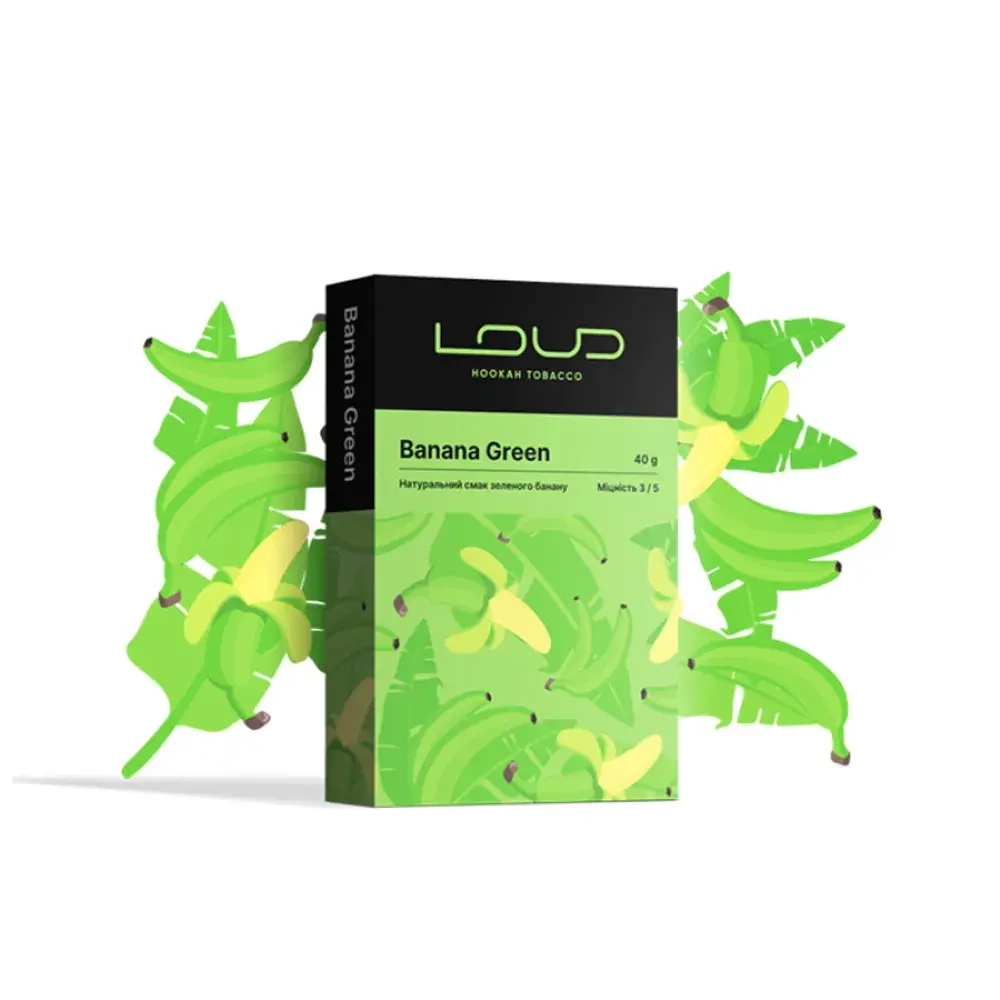 LOUD Dark Line - Banana Green (40г)
