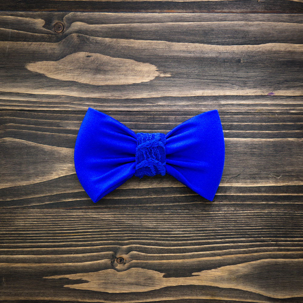 бант с заколкой