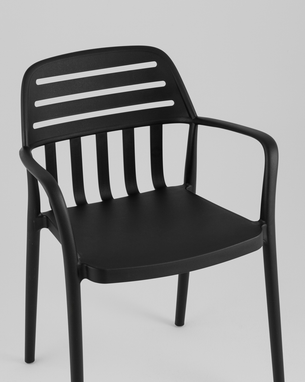 Стул Siena пластик черный