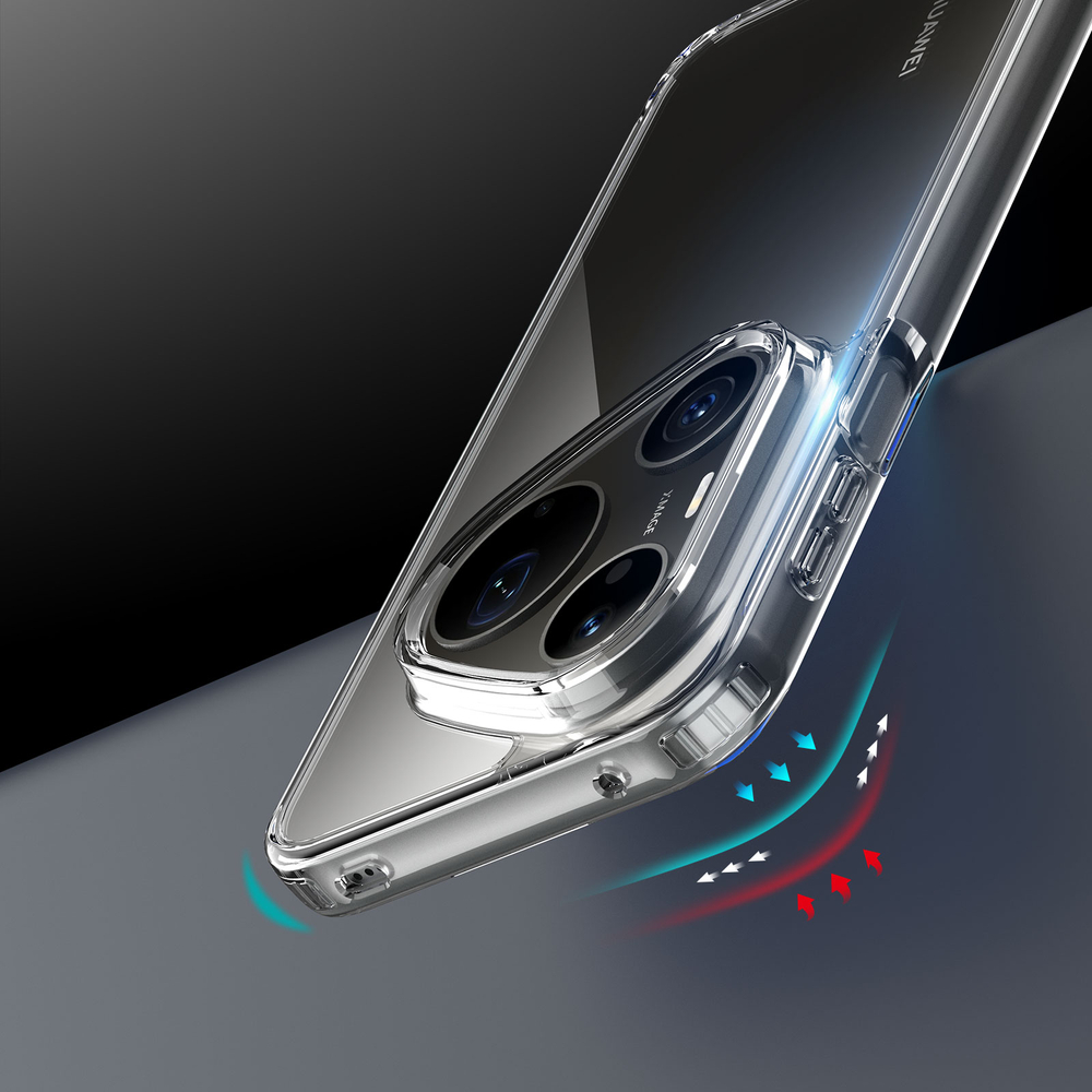 Усиленный прозрачный чехол для Huawei Pura 90 Pro Max, серия Clin Series от Dux Ducis