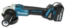 Угловая шлифмашина Makita DGA504RF 18В LXT 125мм. 8500 об/мин. (1АКБ 3Ач, З/У, кейс)