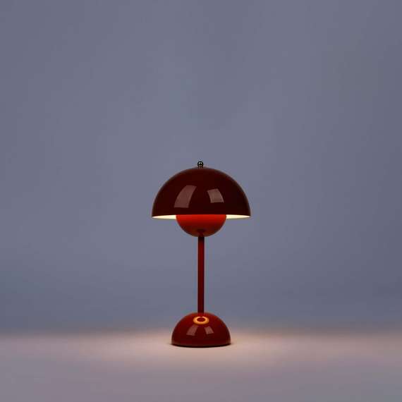 Настольный светильник Mary, красный