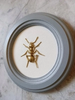 Панно 18 см. насекомые на стену для интерьера Муравей