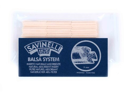 Фильтры Savinelli 9 мм 15 шт бальсовые