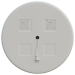 Зеркало MIXLINE "Перла-2" D770 сенсорный выключатель, светодиодная подсветка + подогрев