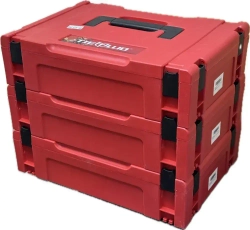 Набор 3в1 аккумуляторного инструмента TIELLIO: Перфоратор, Шуруповерт, УШМ бесщеточные 3 АКБ LI-ION 6Ач