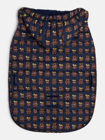 Конверт-одеяло с капюшоном GUESS Темно-синий/Принт: мишки, баночки с медом Мальчик