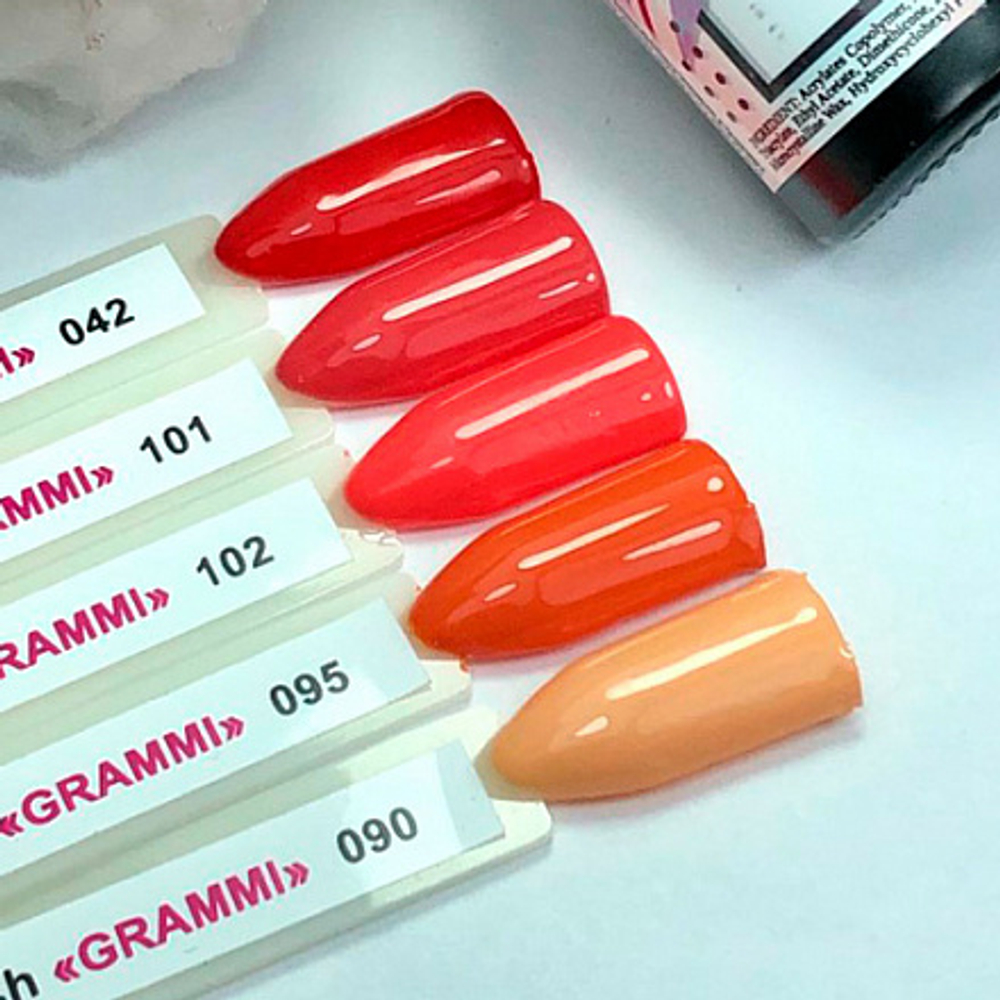 Гель-лак для ногтей "GRAMMI", Fn №095 8мл