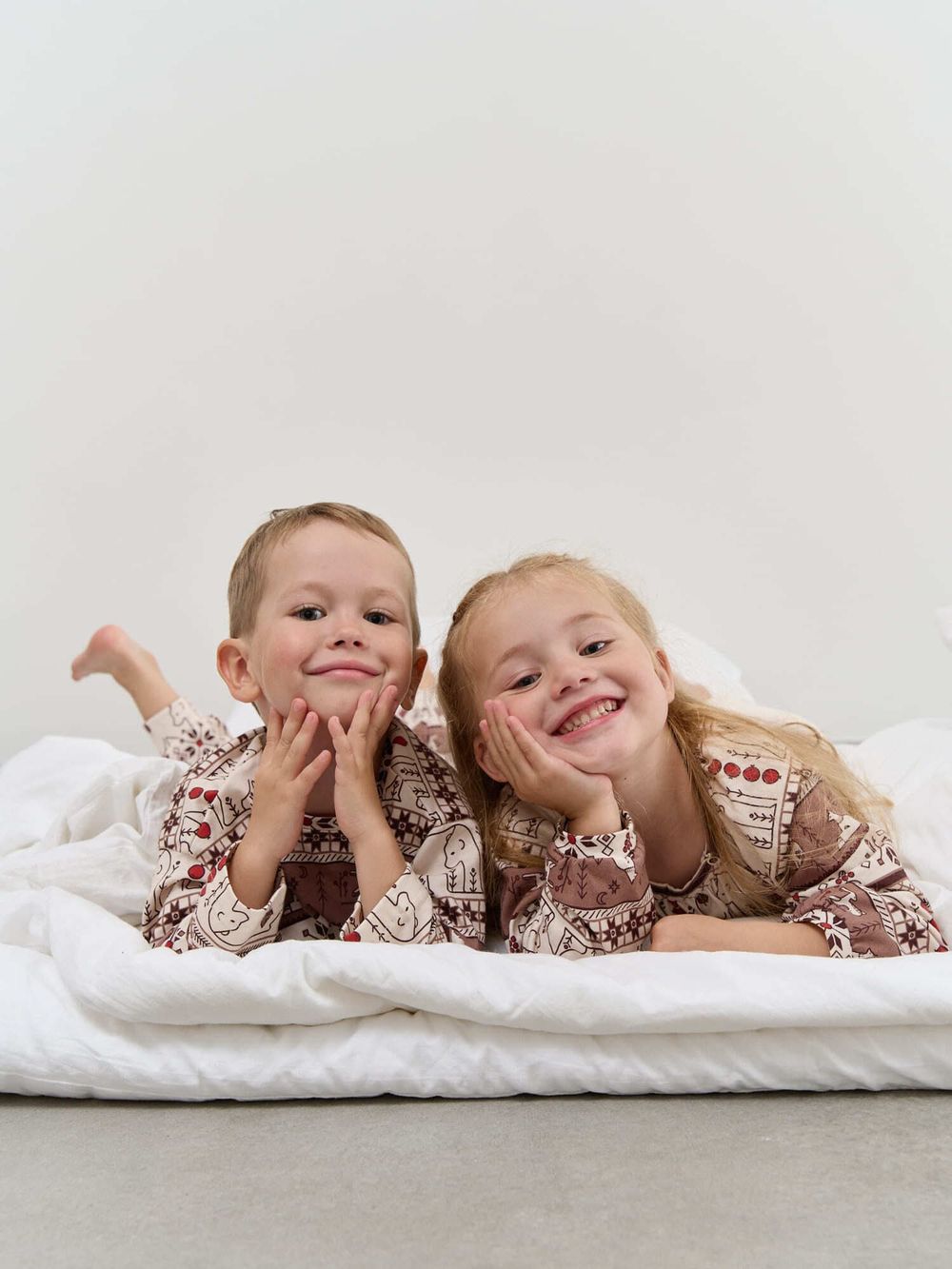 Пижама для мальчиков "Лесные сказки" 0+